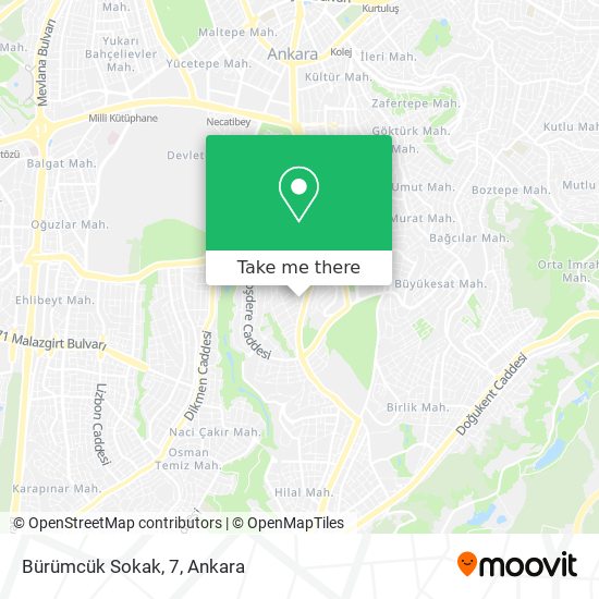Bürümcük Sokak, 7 map