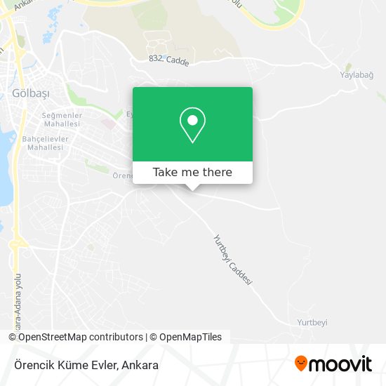 Örencik Küme Evler map