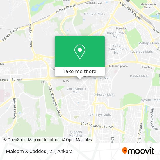 Malcom X Caddesi, 21 map
