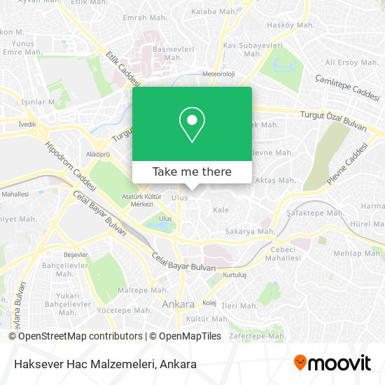 Haksever Hac Malzemeleri map