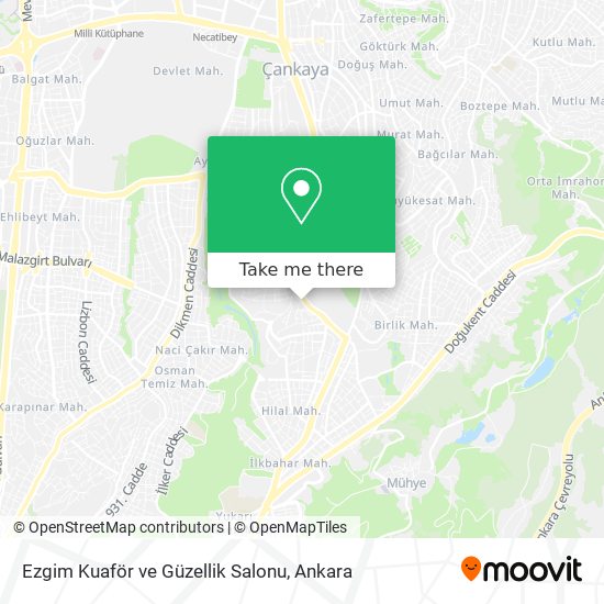 Ezgim Kuaför ve Güzellik Salonu map