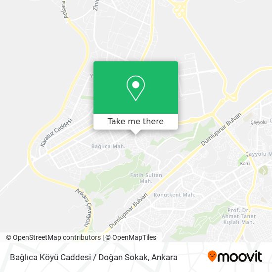 Bağlıca Köyü Caddesi / Doğan Sokak map