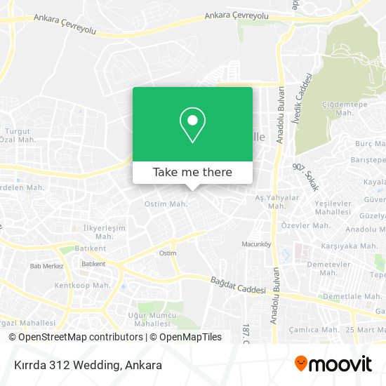 Kırrda 312 Wedding map