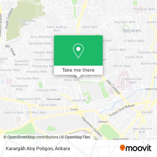 Karargâh Atış Poligon map