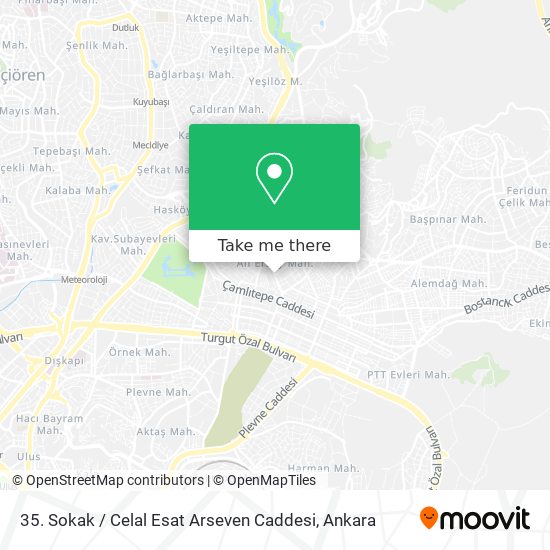 35. Sokak / Celal Esat Arseven Caddesi map