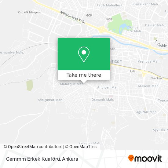 Cemmm Erkek Kuaförü map