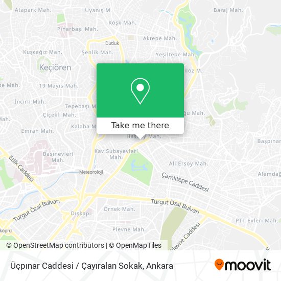Üçpınar Caddesi / Çayıralan Sokak map