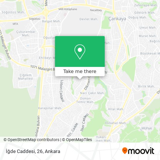 İğde Caddesi, 26 map