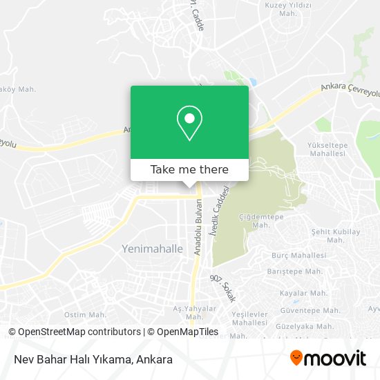 Nev Bahar Halı Yıkama map