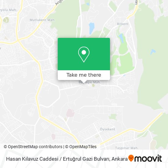 Hasan Kılavuz Caddesi / Ertuğrul Gazi Bulvarı map