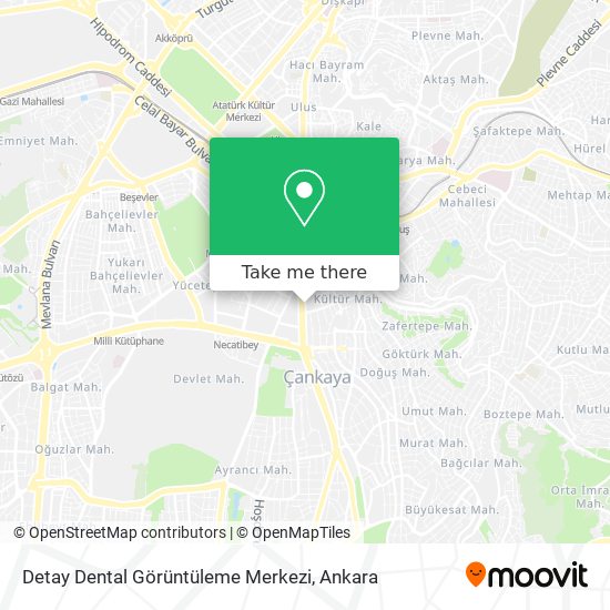 Detay Dental Görüntüleme Merkezi map