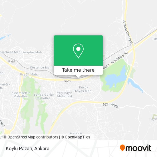 Köylü Pazarı map