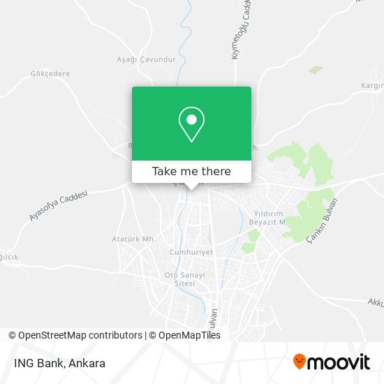 ING Bank map