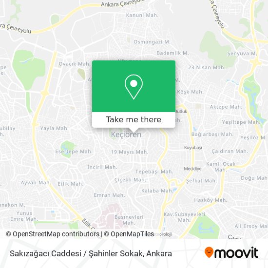 Sakızağacı Caddesi / Şahinler Sokak map