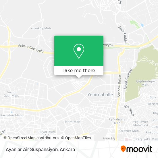 Ayanlar Air Süspansiyon map