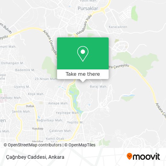 Çağrıbey Caddesi map