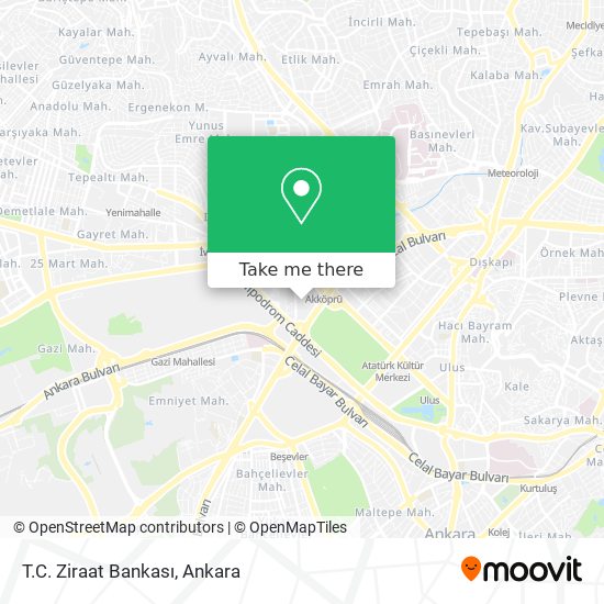 T.C. Ziraat Bankası map