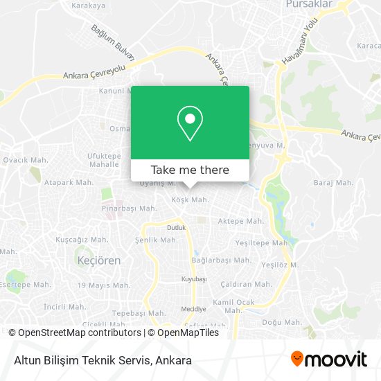 Altun Bilişim Teknik Servis map