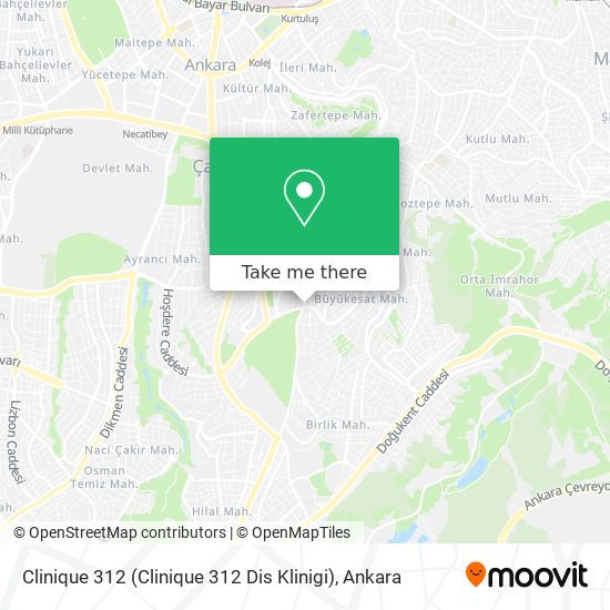 Clinique 312 (Clinique 312 Dis Klinigi) map