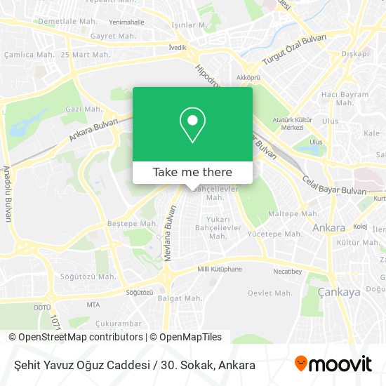 Şehit Yavuz Oğuz Caddesi / 30. Sokak map
