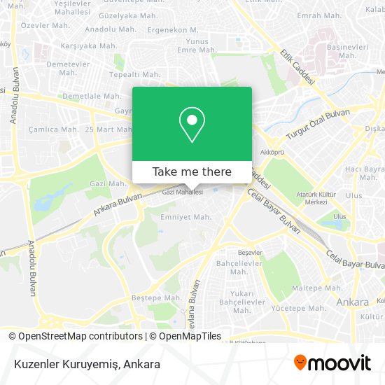 Kuzenler Kuruyemiş map