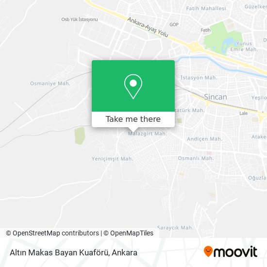 Altın Makas Bayan Kuaförü map