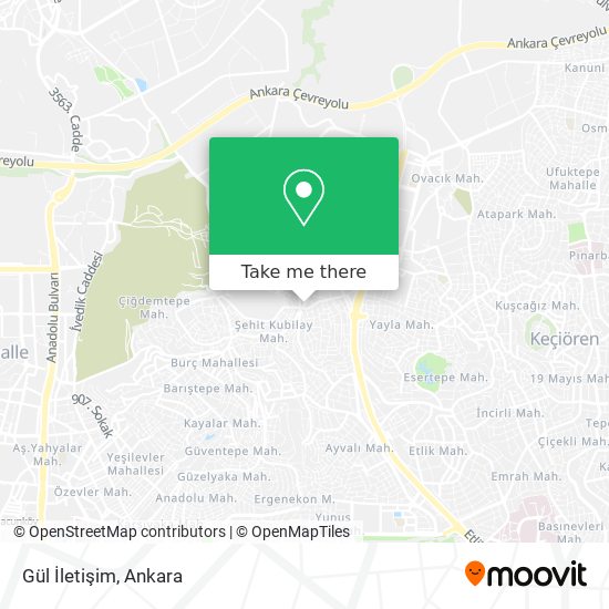 Gül İletişim map