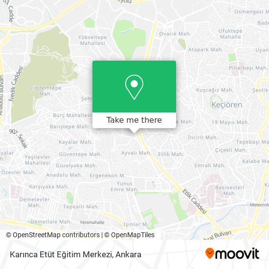 Karınca Etüt Eğitim Merkezi map