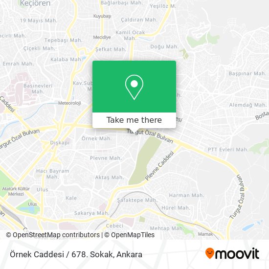 Örnek Caddesi / 678. Sokak map