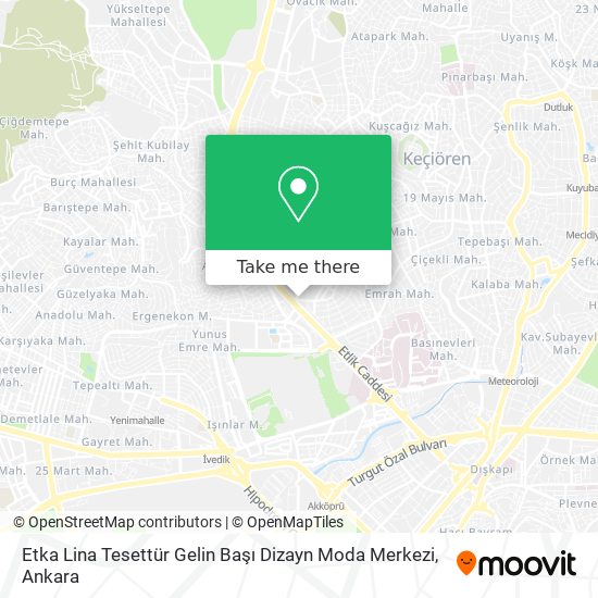 Etka Lina Tesettür Gelin Başı Dizayn Moda Merkezi map