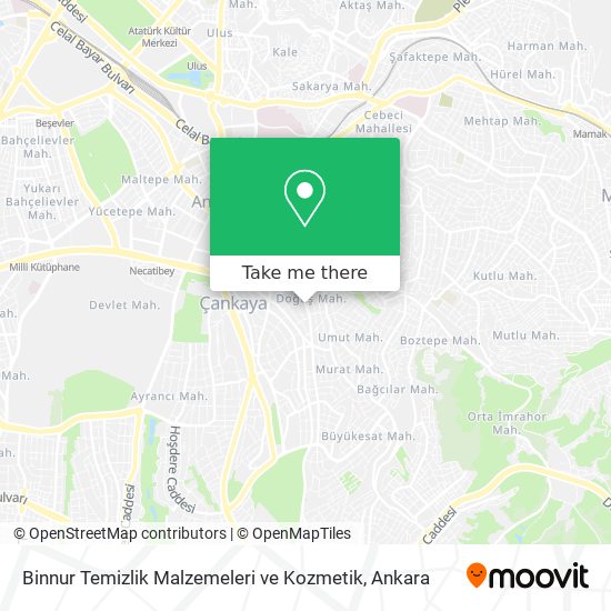 Binnur Temizlik Malzemeleri ve Kozmetik map