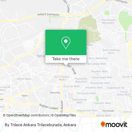By Trilece Ankara Trileceburada map