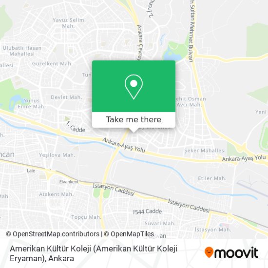 Amerikan Kültür Koleji map
