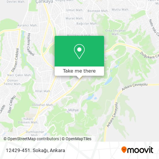 12429-451. Sokağı map