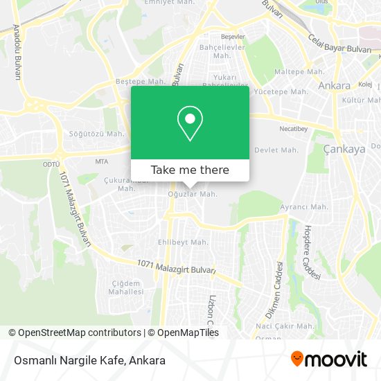 Osmanlı Nargile Kafe map