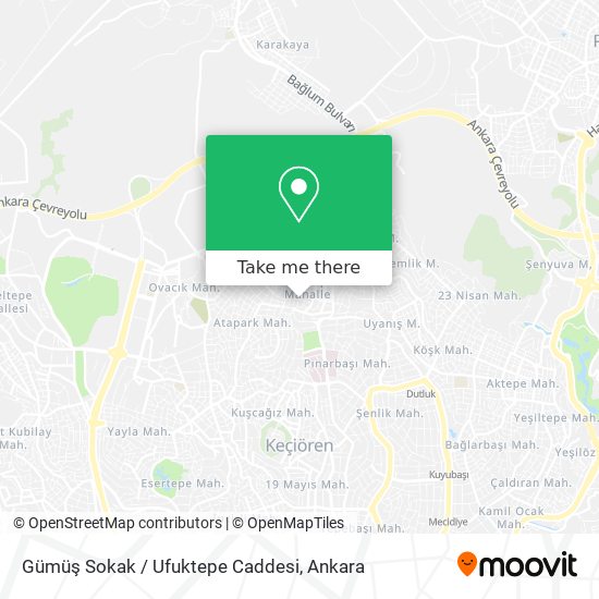 Gümüş Sokak / Ufuktepe Caddesi map
