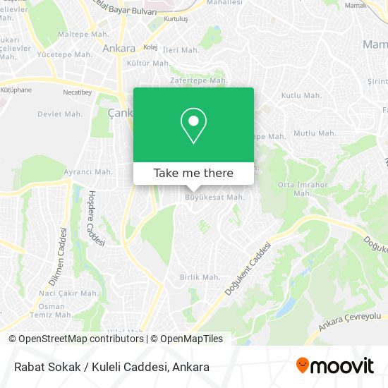 Rabat Sokak / Kuleli Caddesi map