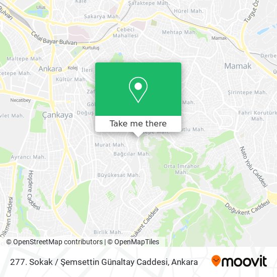 277. Sokak / Şemsettin Günaltay Caddesi map