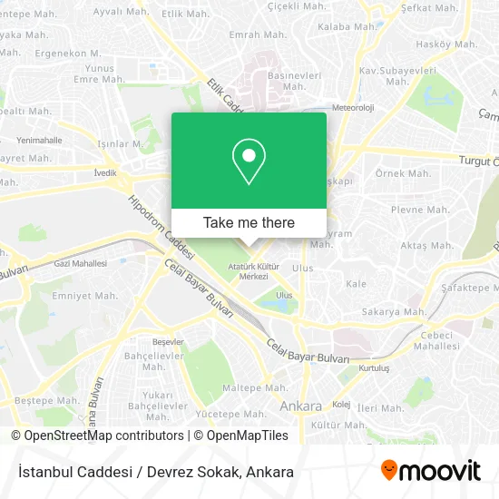 İstanbul Caddesi / Devrez Sokak map