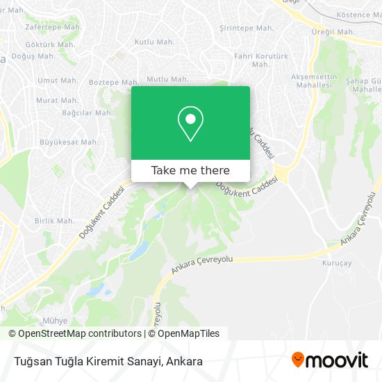 Tuğsan Tuğla Kiremit Sanayi map