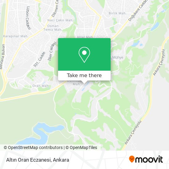 Altın Oran Eczanesi map