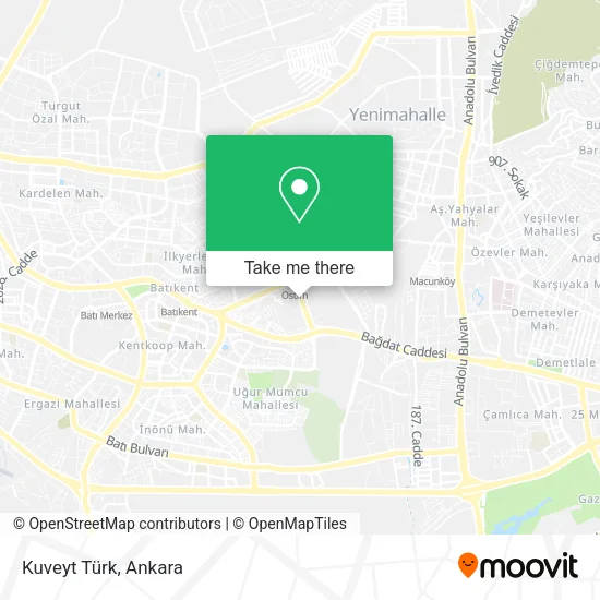 Kuveyt Türk map