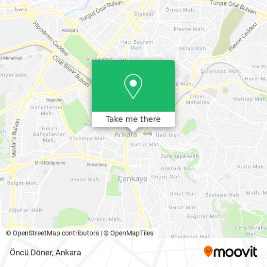 Öncü Döner map
