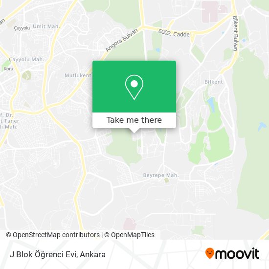 J Blok Öğrenci Evi map
