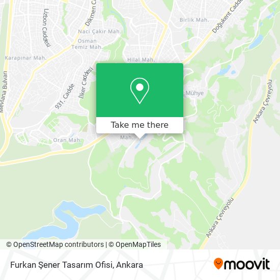 Furkan Şener Tasarım Ofisi map