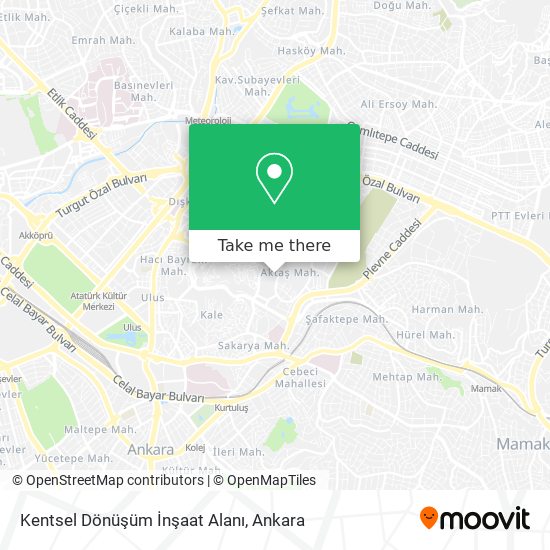 Kentsel Dönüşüm İnşaat Alanı map