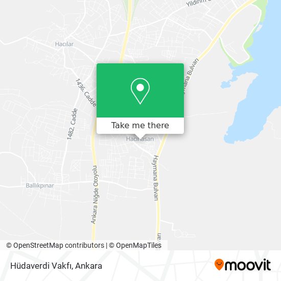 Hüdaverdi Vakfı map