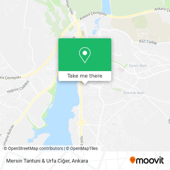 Mersin Tantuni & Urfa Ciğer map