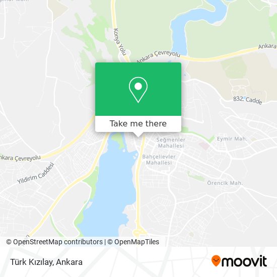 Türk Kızılay map