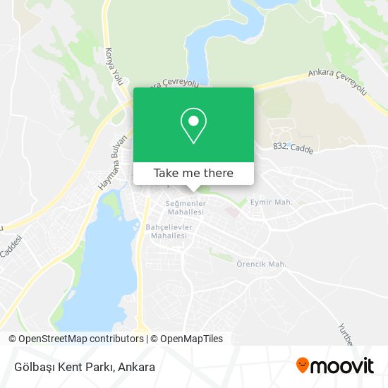 Gölbaşı Kent Parkı map